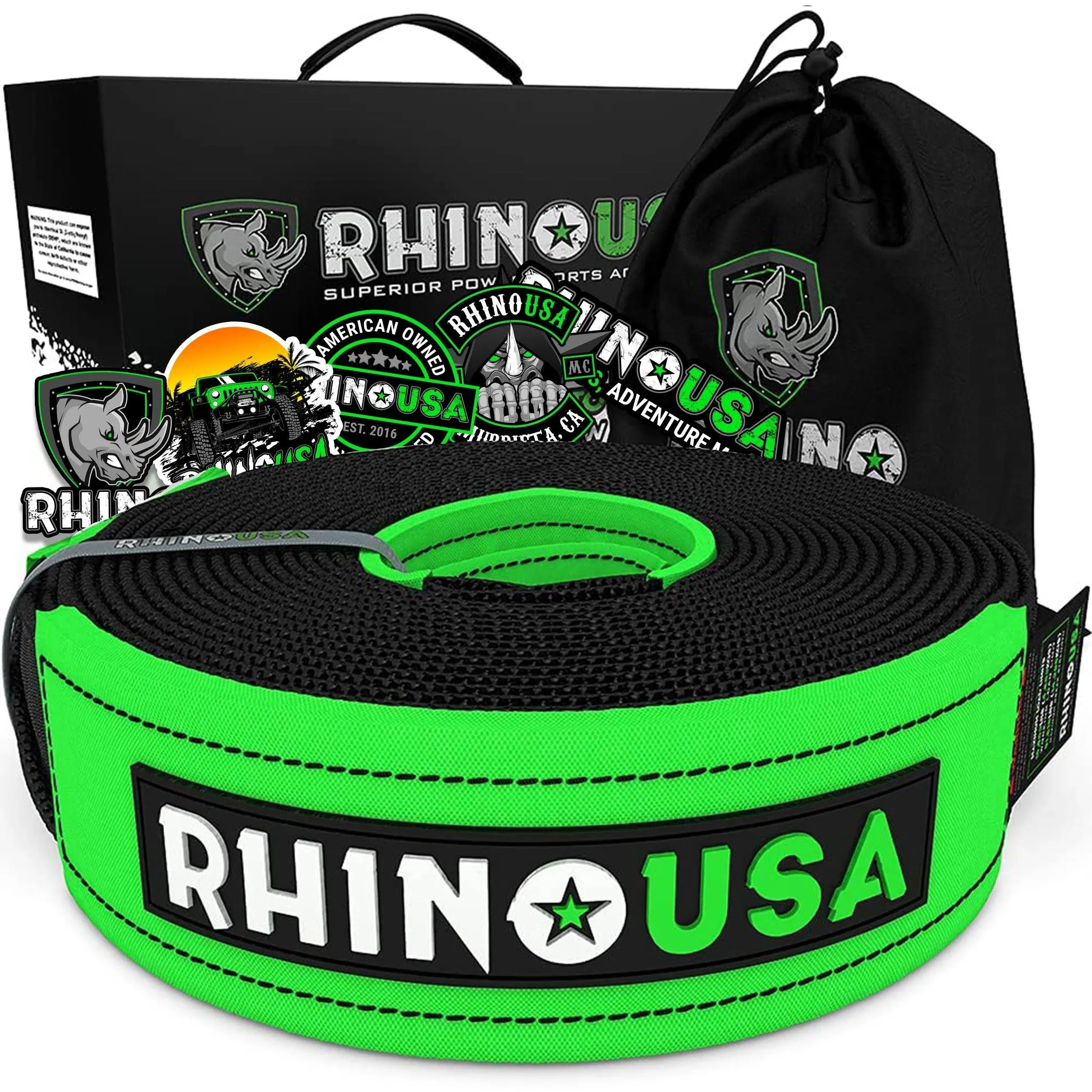 Rhino USA Recovery Tow Strap