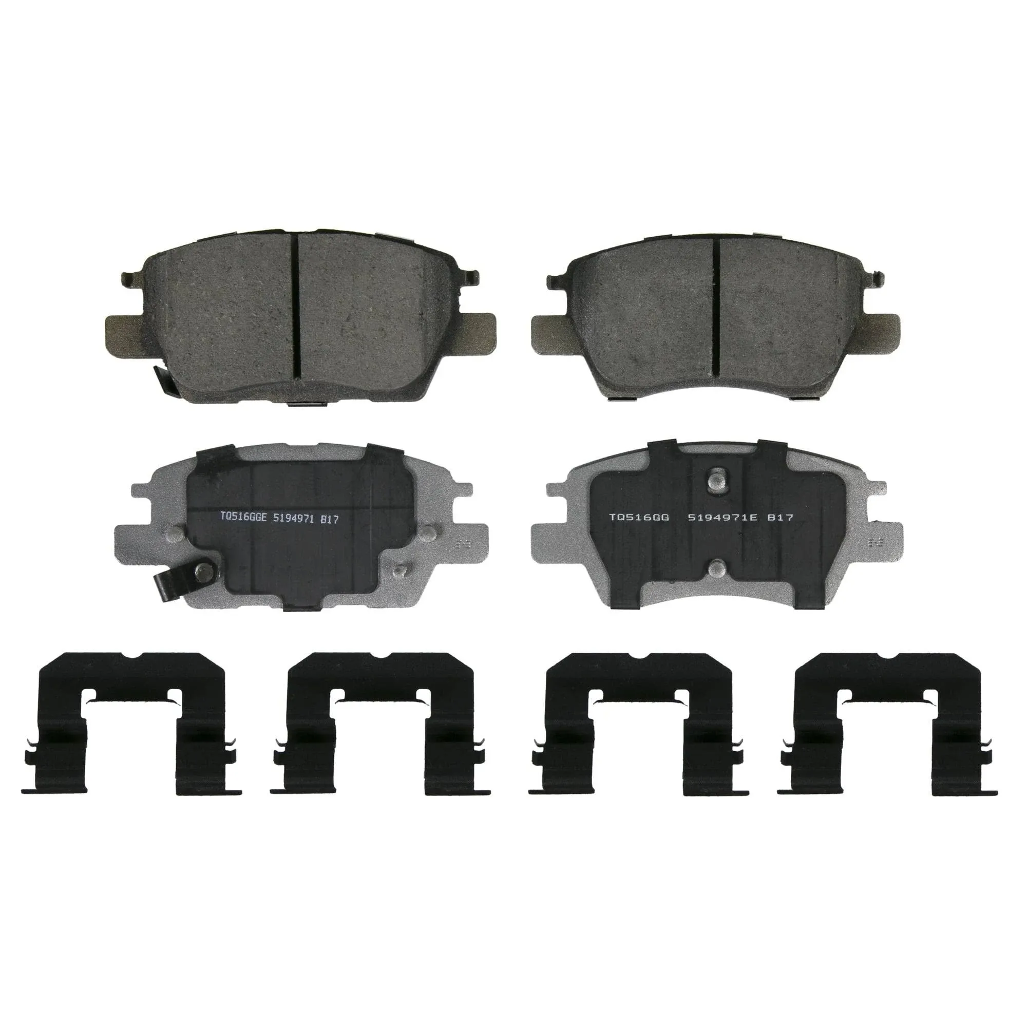 Wagner ThermoQuiet Ceramic Disc Brake Pad Set, QC1844