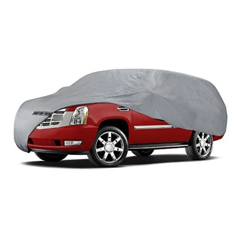 Motor Trend 4-Layer 4-Season Auto (Waterproof Outdoor UV Protection for Heavy Duty Use Full Car Cover for Vans, Suvs, Crossovers up to 185")