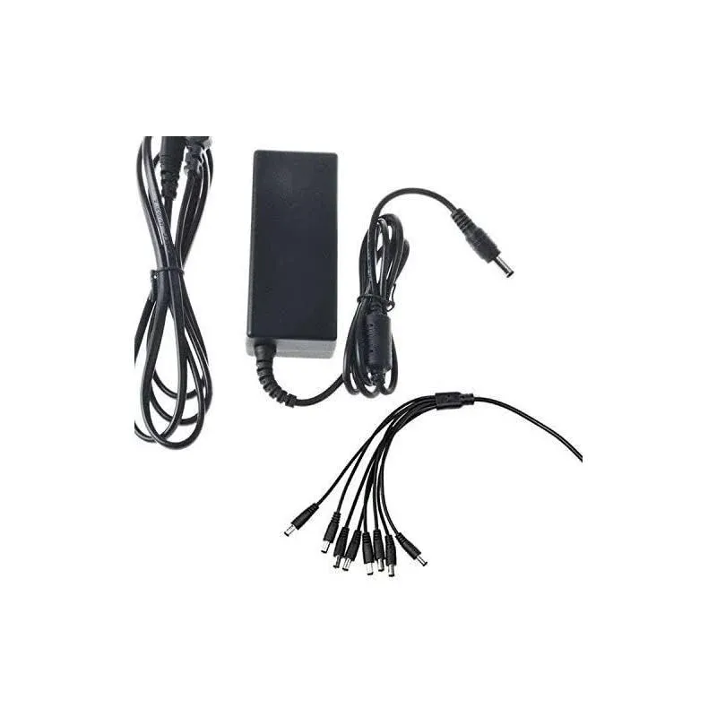 12V 5A 60W AC DC Power Supply Adapter (Input 110V-220V, Output 12 Volt 5 Amp ...