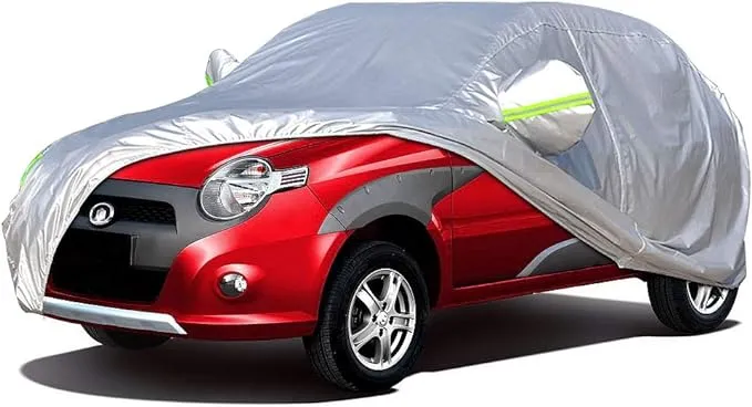 4 Layers Outdoor SUV Car Cover Universal Full Car Covers for Automobiles All ...