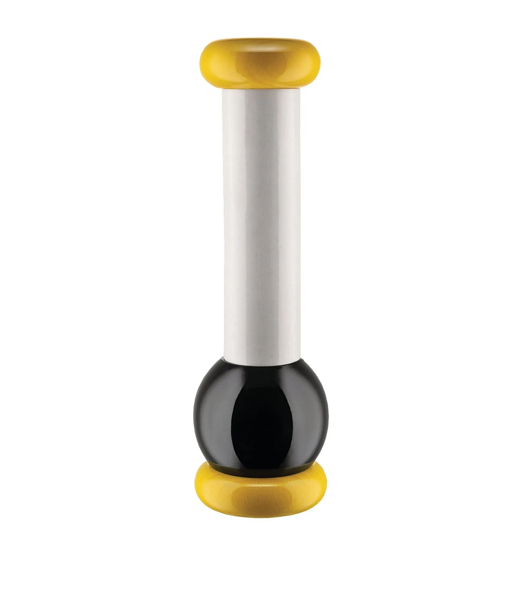 Alessi Salt Pepper and Spice Grinder - Yellow/Black/White