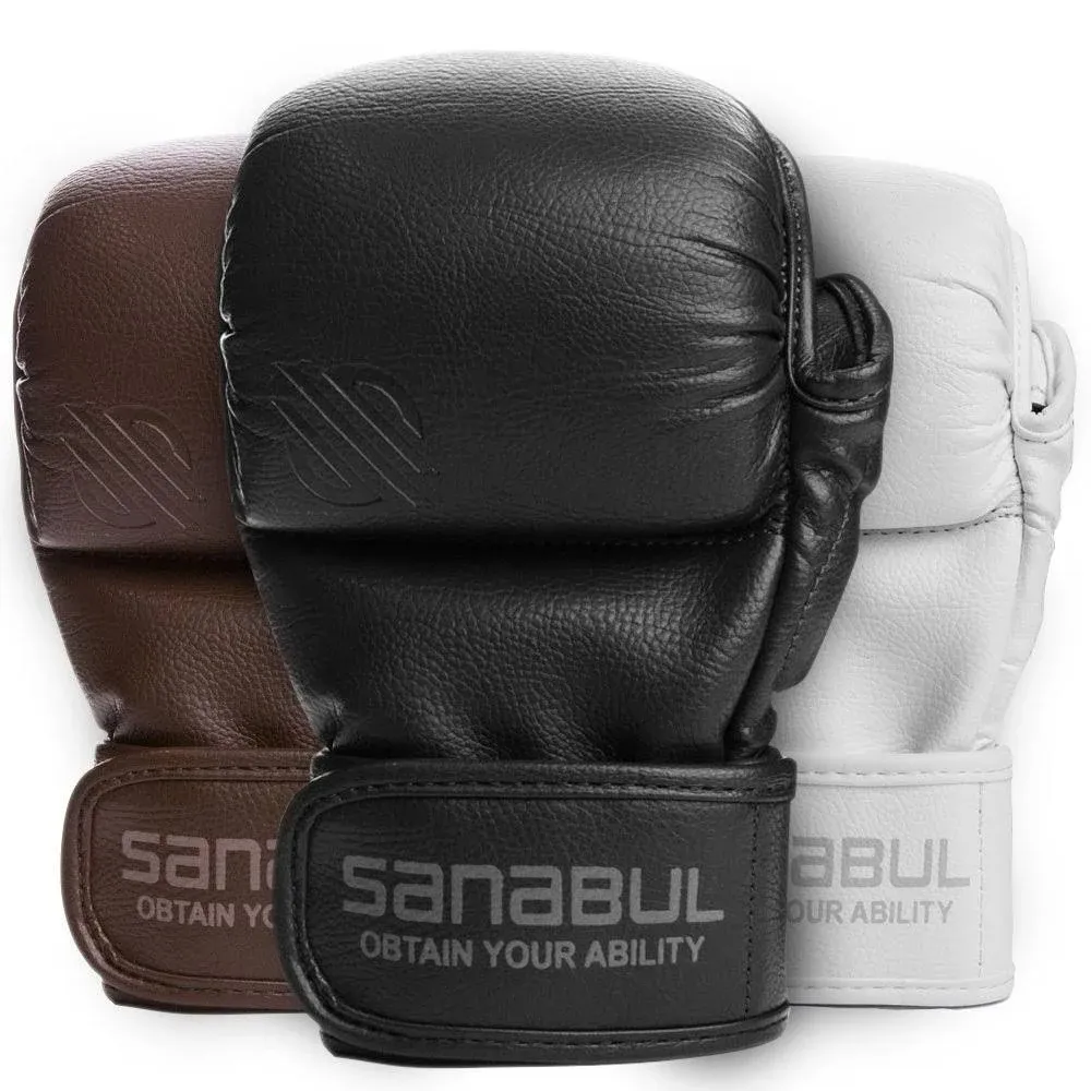 Sanabul Battle Forged 7 oz MMA Gloves for Men & Women MMA Training Gloves 7oz MMA Sparring Gloves