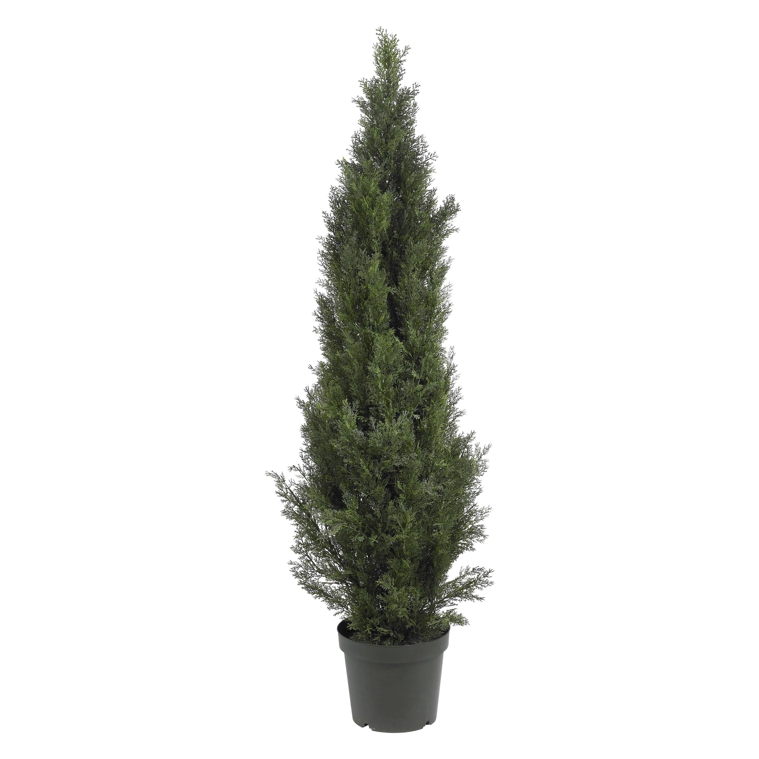 Nearly Natural 5 ft. Mini Cedar Pine Tree, Indoor/Outdoor