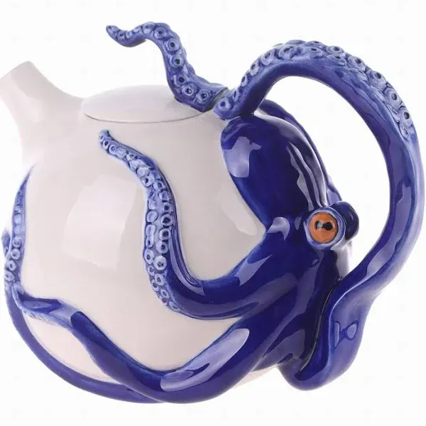 Handmade Ceramic Octopus Teapot