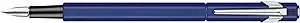 Caran d’Ache 849 Fountain Pen, Blue, Medium Nib