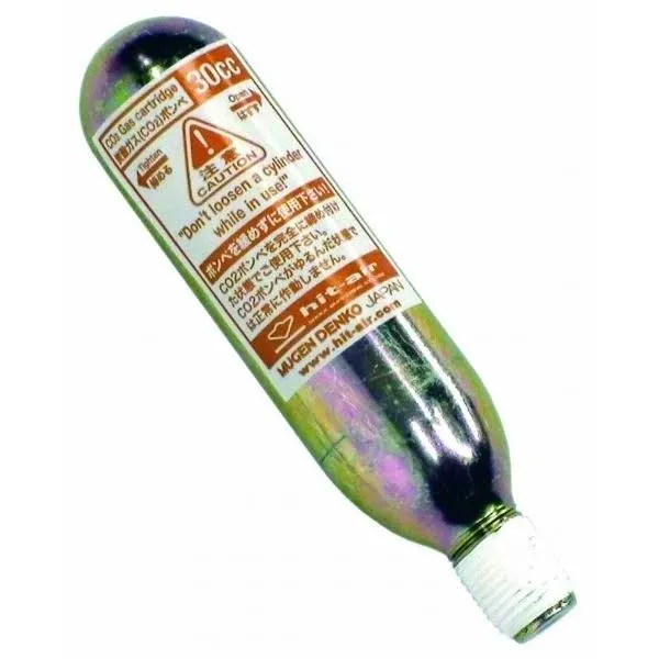 Hit Air Advantage Vest Replacement CO2 Cartridges - 50cc