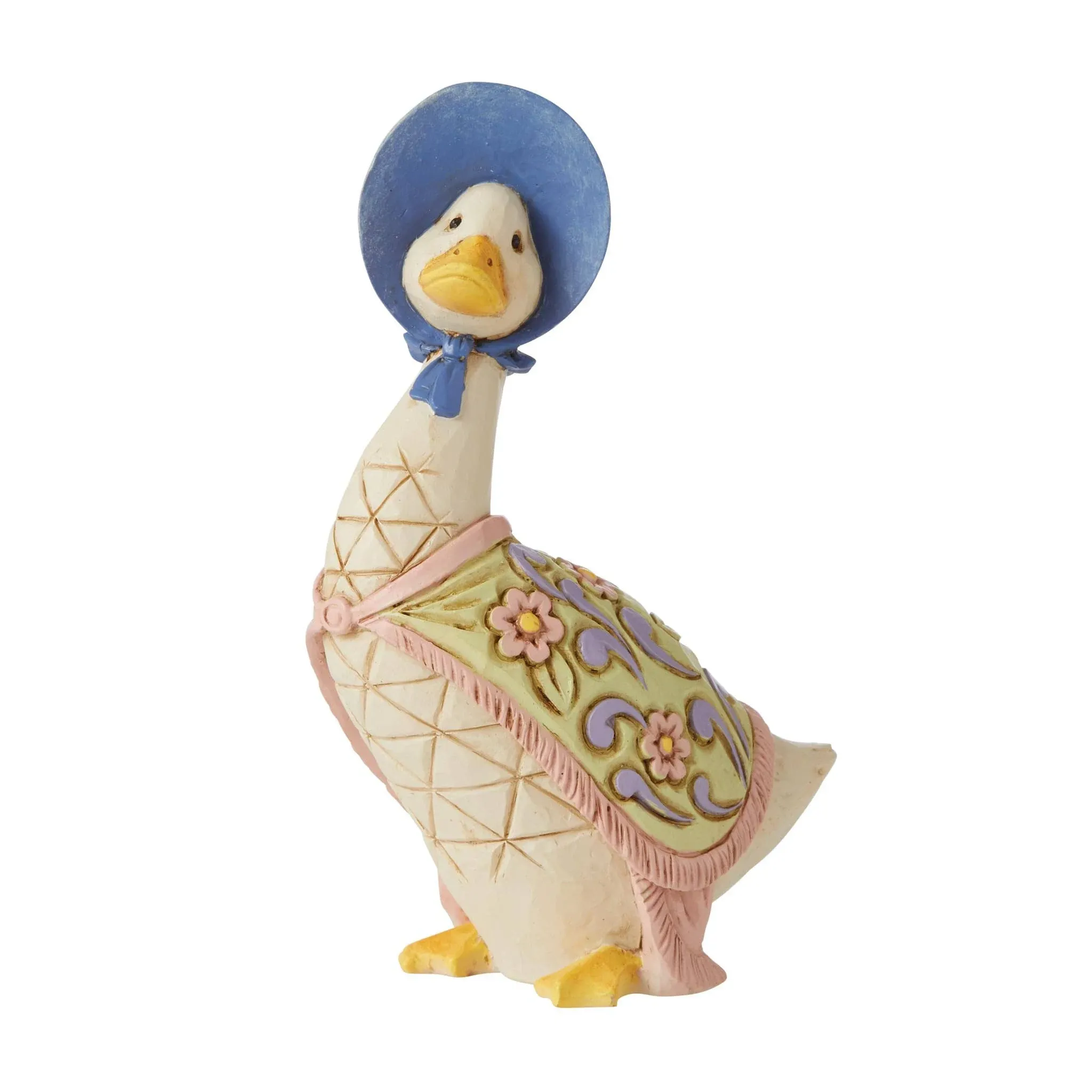 Enesco Beatrix Potter by Jim Shore Jemima Puddle-Duck Miniature Figurine, 4.13 Inch, Multicolor