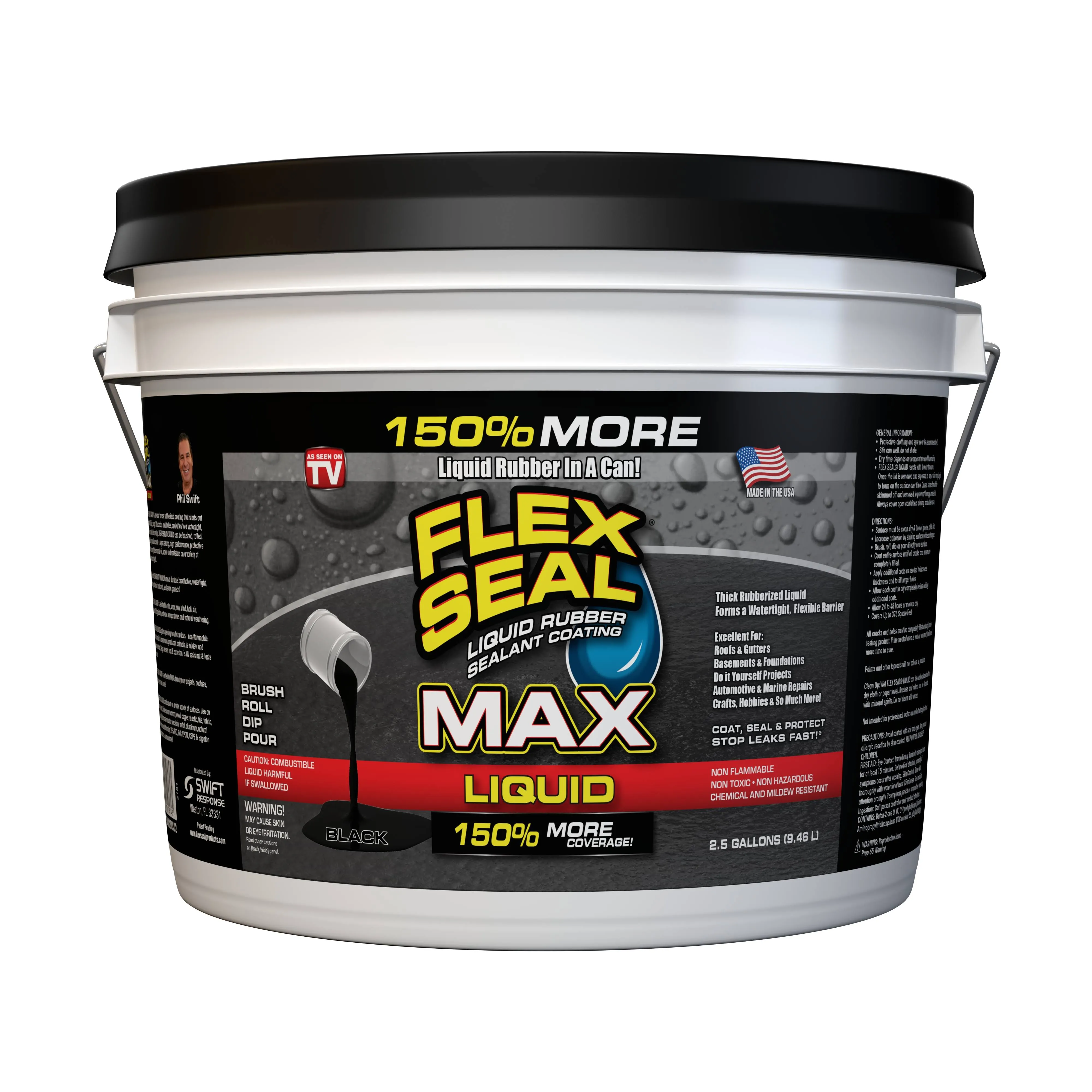 Flex Seal MAX Liquid Rubber Sealant Coating LFSMAX