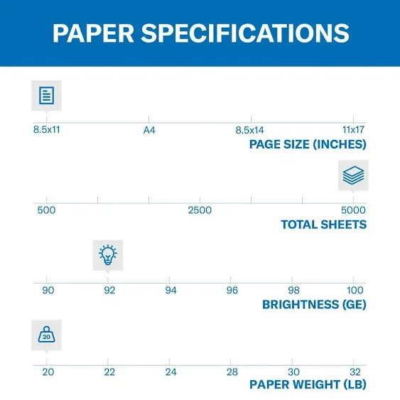 Hammermill Printer Paper, 20 lb Copy Paper, 8.5 x 14 - 1 Pallet, 30 Cases (150,000 Sheets) - 92 Bright, Made in the USA, 105015P