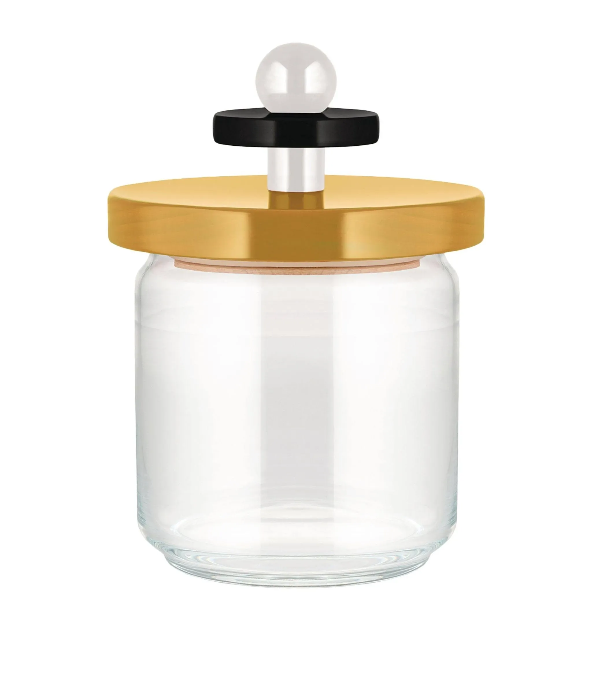 Alessi Sottsass Jar 75 CL, Yellow