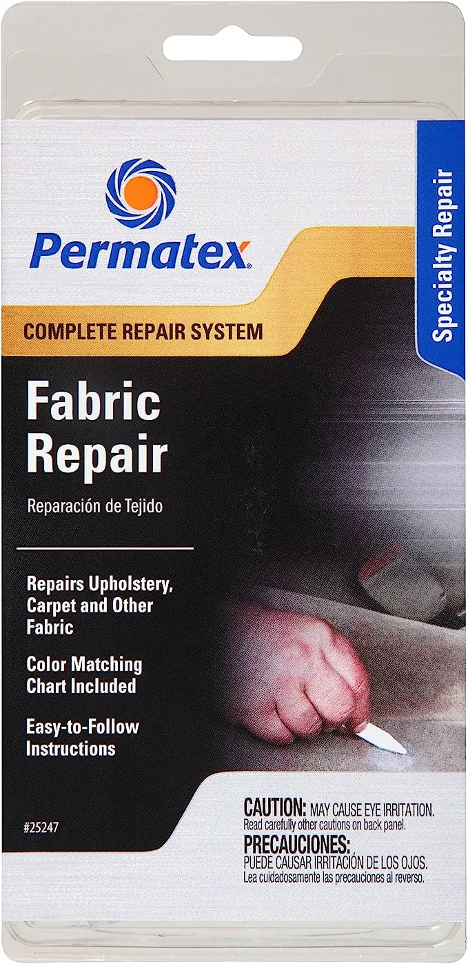 Permatex 25247 Fabric Repair Kit, Single Unit