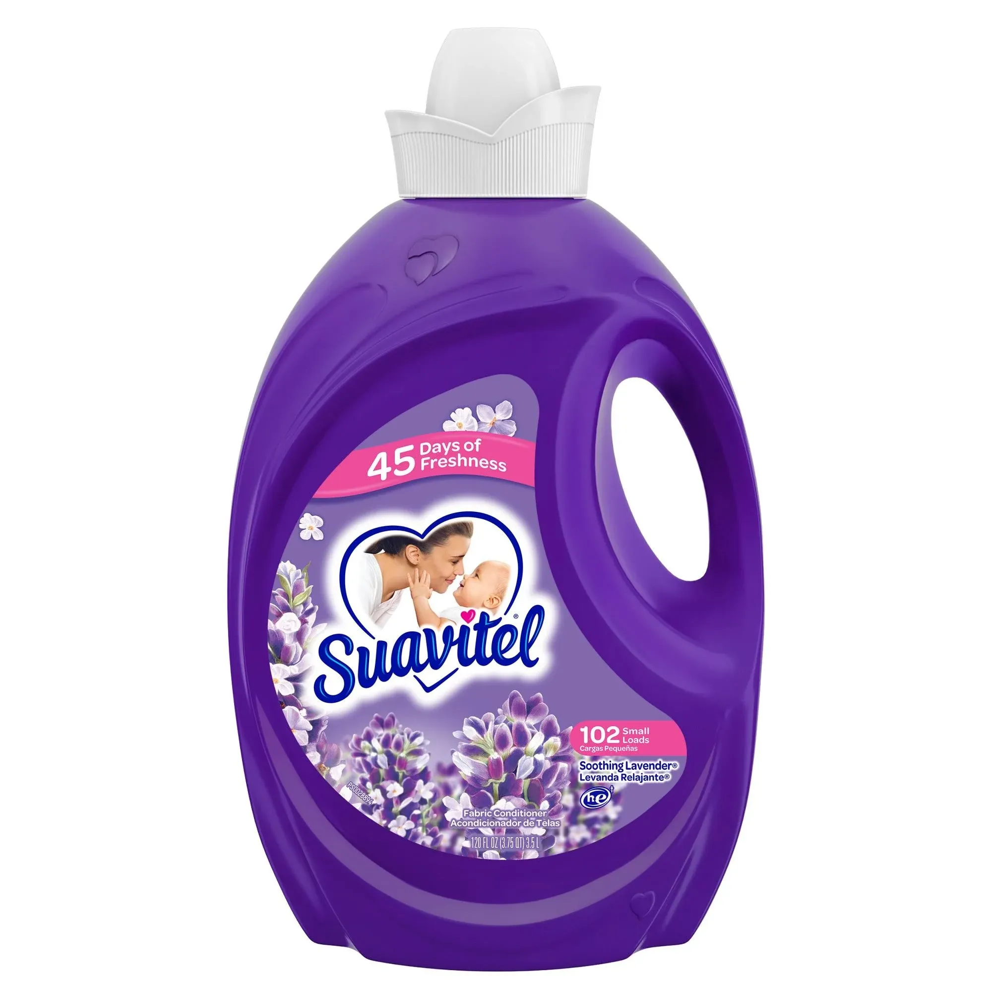 Suavitel Fabric Conditioner, Soothing Lavender - 120 fl oz