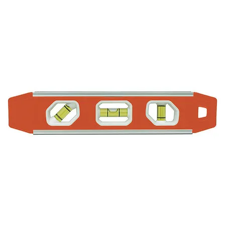 Torpedo Level,9" L,3 Vials