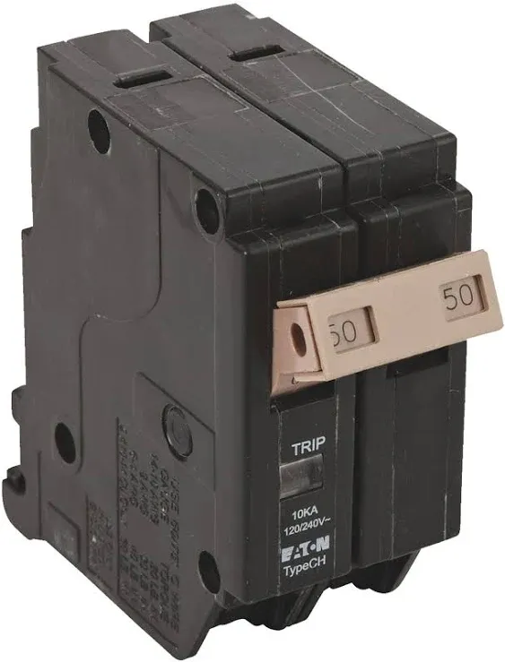 EATON CH250CS 50A DP Circuit Breaker