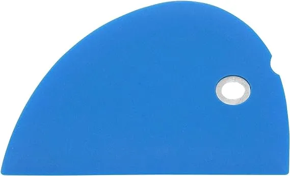 Messermeister Silicone Bowl Scraper, Black - Frosts, Portions, Lifts & Transfers - Easy to Clean & Flexible Precision Edge