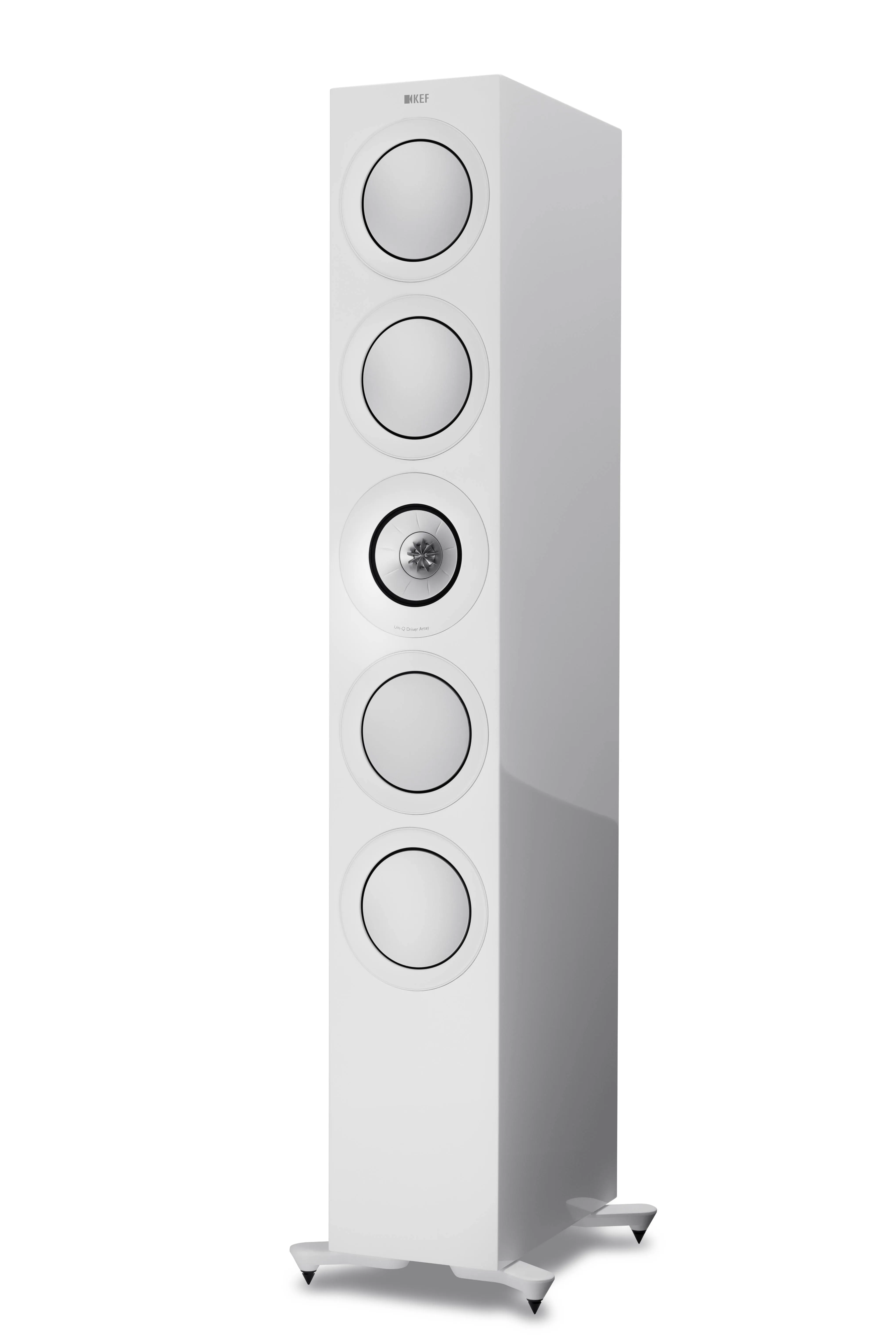 KEF R11 Floor-standing Speaker - Gloss White