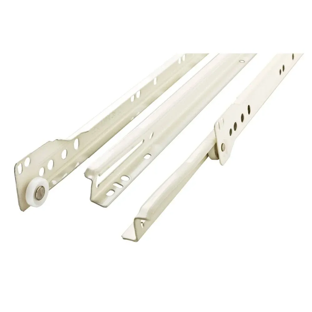 Liberty D68822C-W-TS 22-Inch Bottom Mount Drawer Slide,White