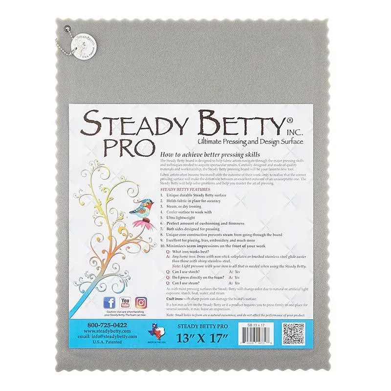 Steady Betty Pro Pressing and Design Surface 13in x 17in