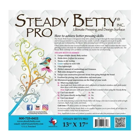 Steady Betty Pro 13&#34; x 17&#34;