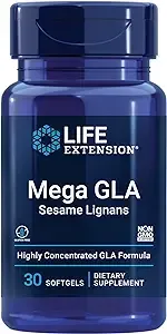 Life Extension, Mega GLA Sesame Lignans, 30 Softgels