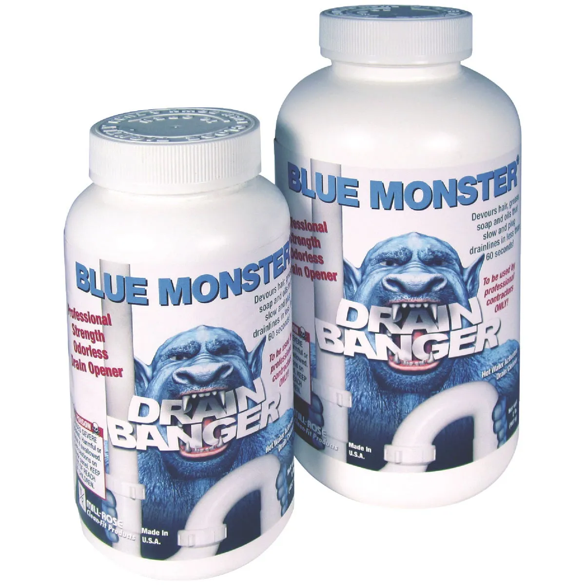 Blue Monster Drain Banger Drain Cleaner (1 lb.)