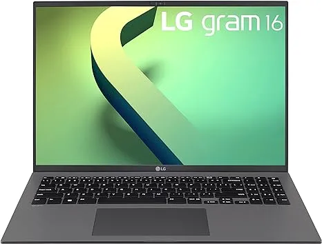 LG Gram 16 16Z90R-K.AD78A1 16" Laptop - Intel Core i7, 1 TB SSD, Black