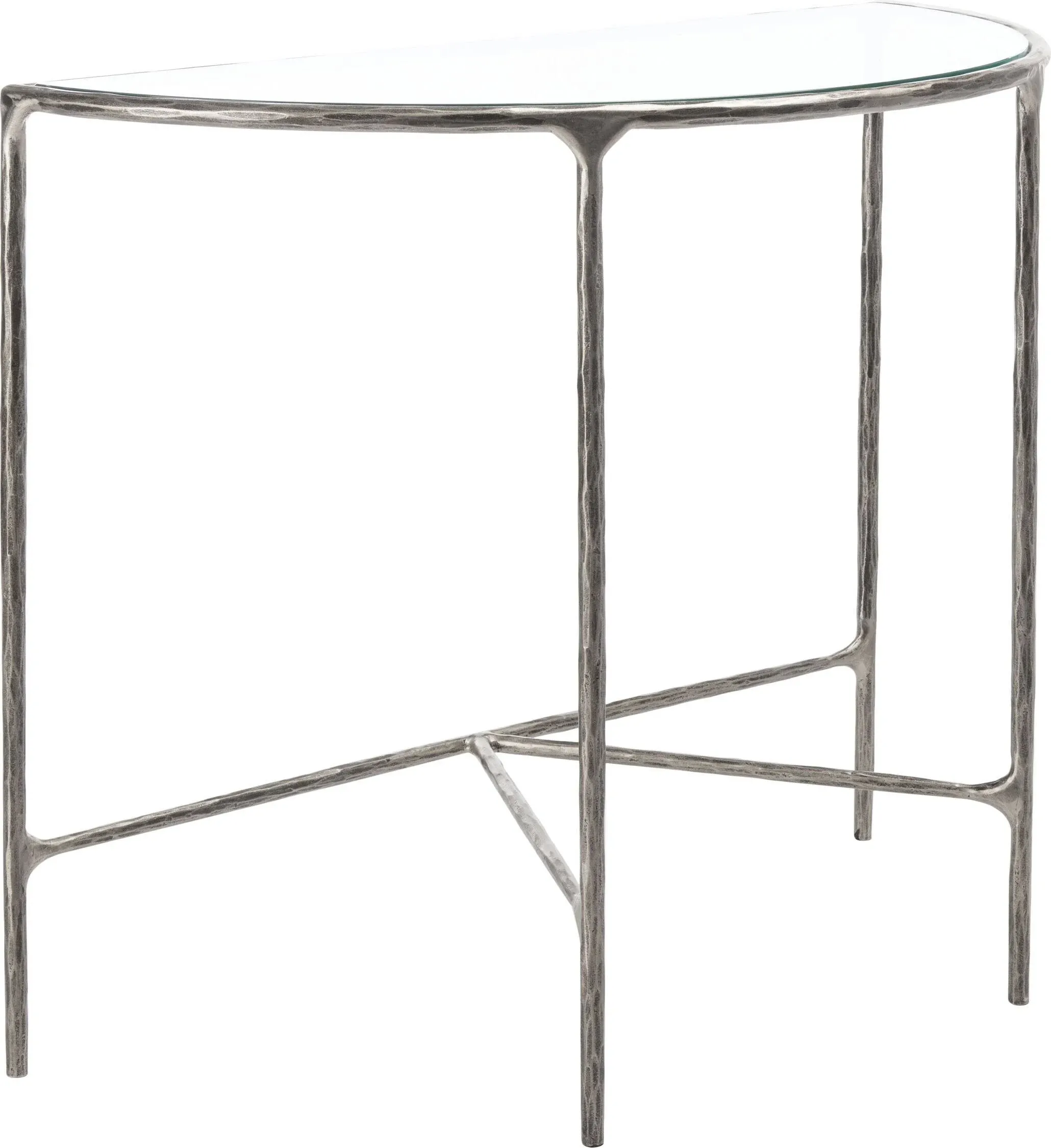 Safavieh 36 x 18 x 30 in. Jessa Forged Metal Console Table Black