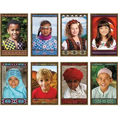 North Star Teacher Resource All Kinds of Kids International Bulletin Board Set