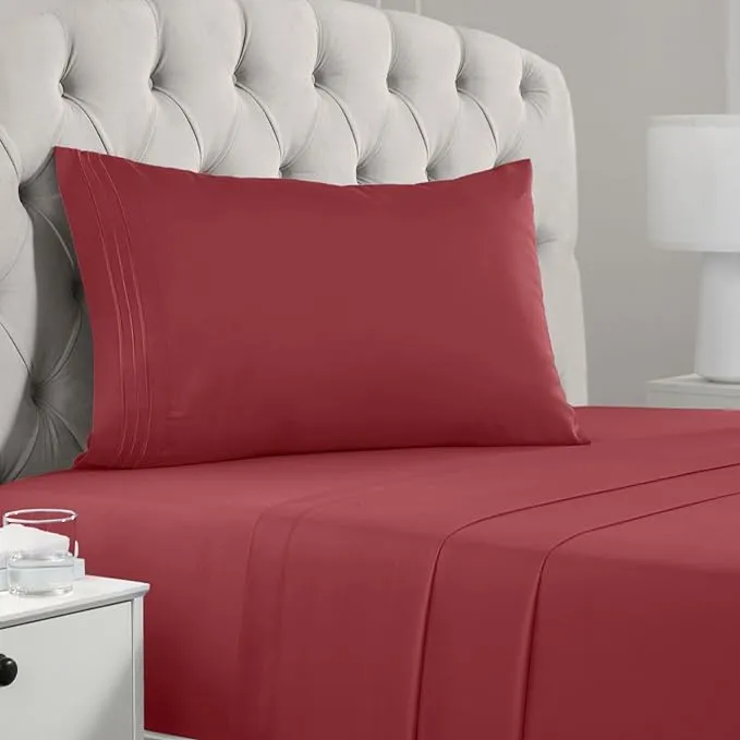 Mellanni Sheet Set Iconic Luxury Brushed Microfiber