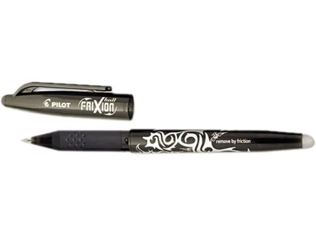 Pilot Pen,Frixion Ball,Gel,Bk 31550