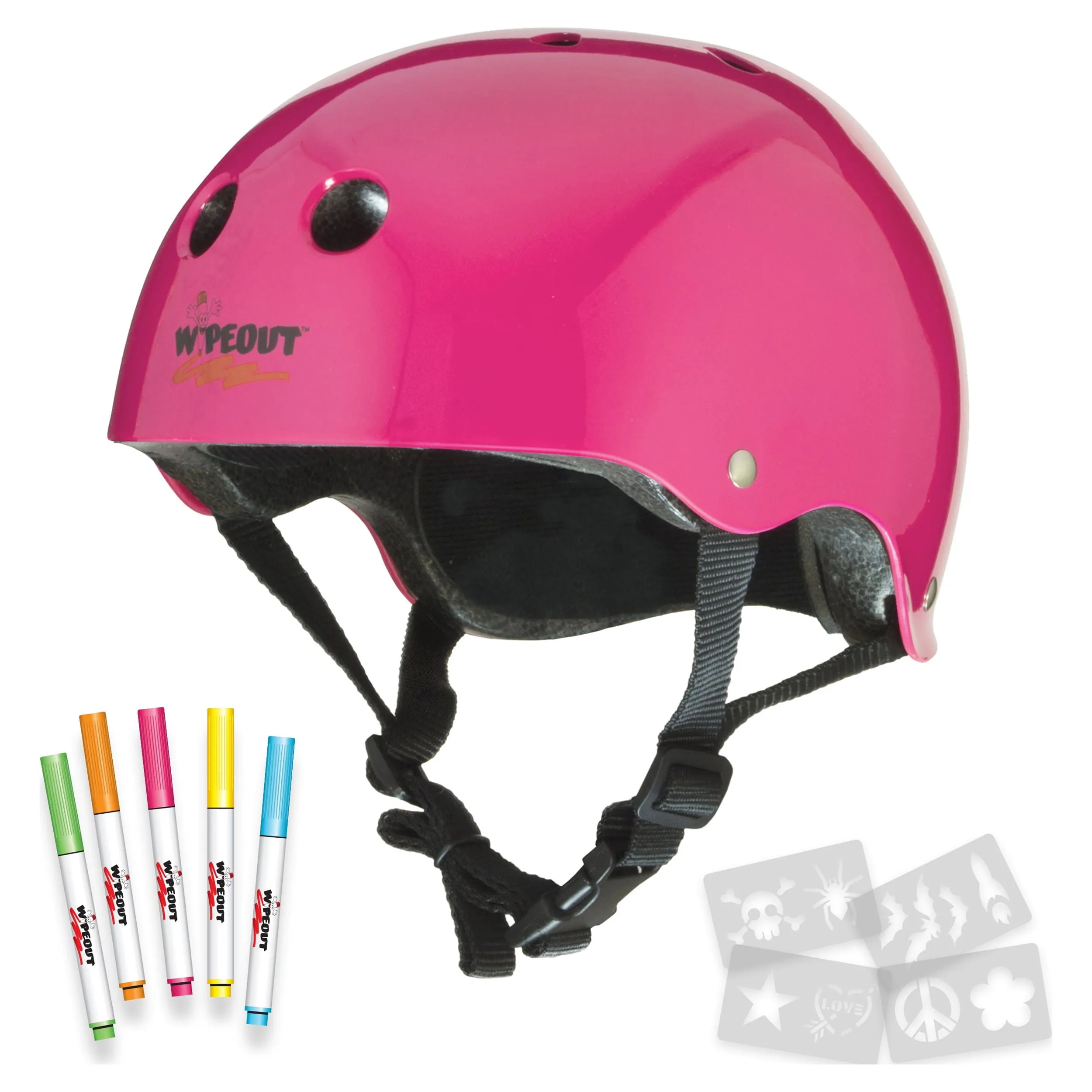 Wipeout Dry Erase Helmet (Pink)