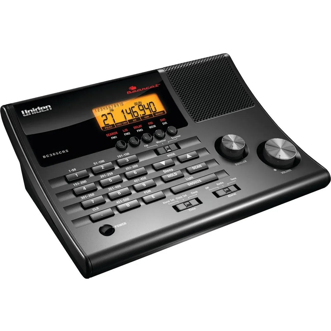 Uniden BC365CRS 500-Channel Radio Scanner with Weather Alert