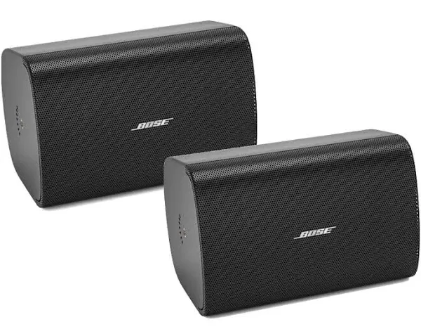 Par Bocinas Para Montaje Exterior Negro Bose Fs4se