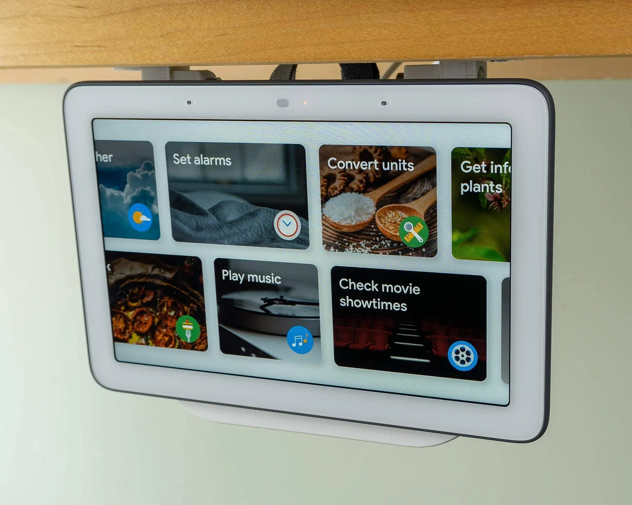 Built3D, Google Nest Hub Home Kitchen Under Cabinet Mount Bracket | All Hardware ...