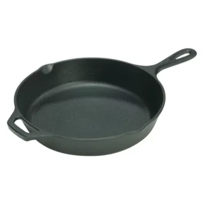 Lodge Pre-seasoned 8 In Cast Iron Skillet, L5sk3, Black