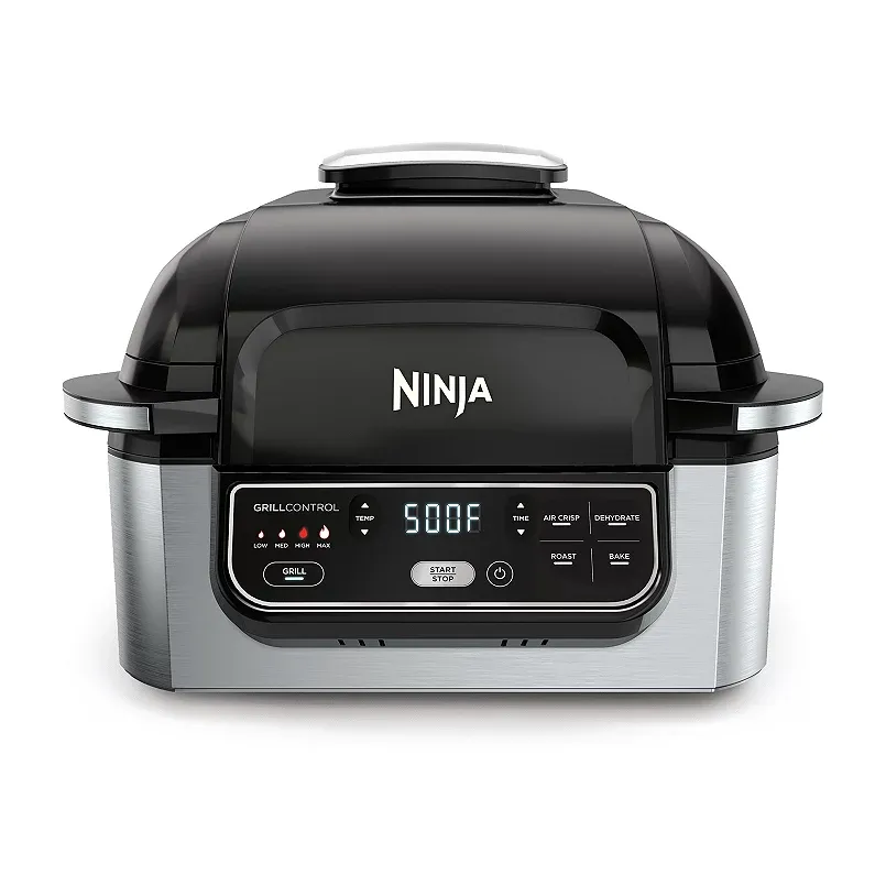 Ninja Ag302 Foodi 5-in-1 Indoor Electric Grill Air Fryer