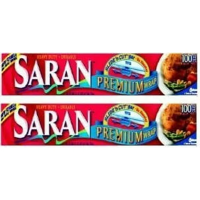 SC Johnson Saranâ€ Premium 100 Sq. ft. Plastic Wrap