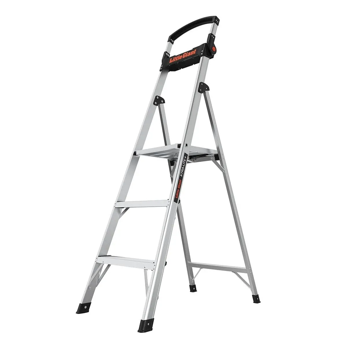 Xtra-Lite Plus 5 ft. H Aluminum Step Ladder Type IAA 375 lb. capacity