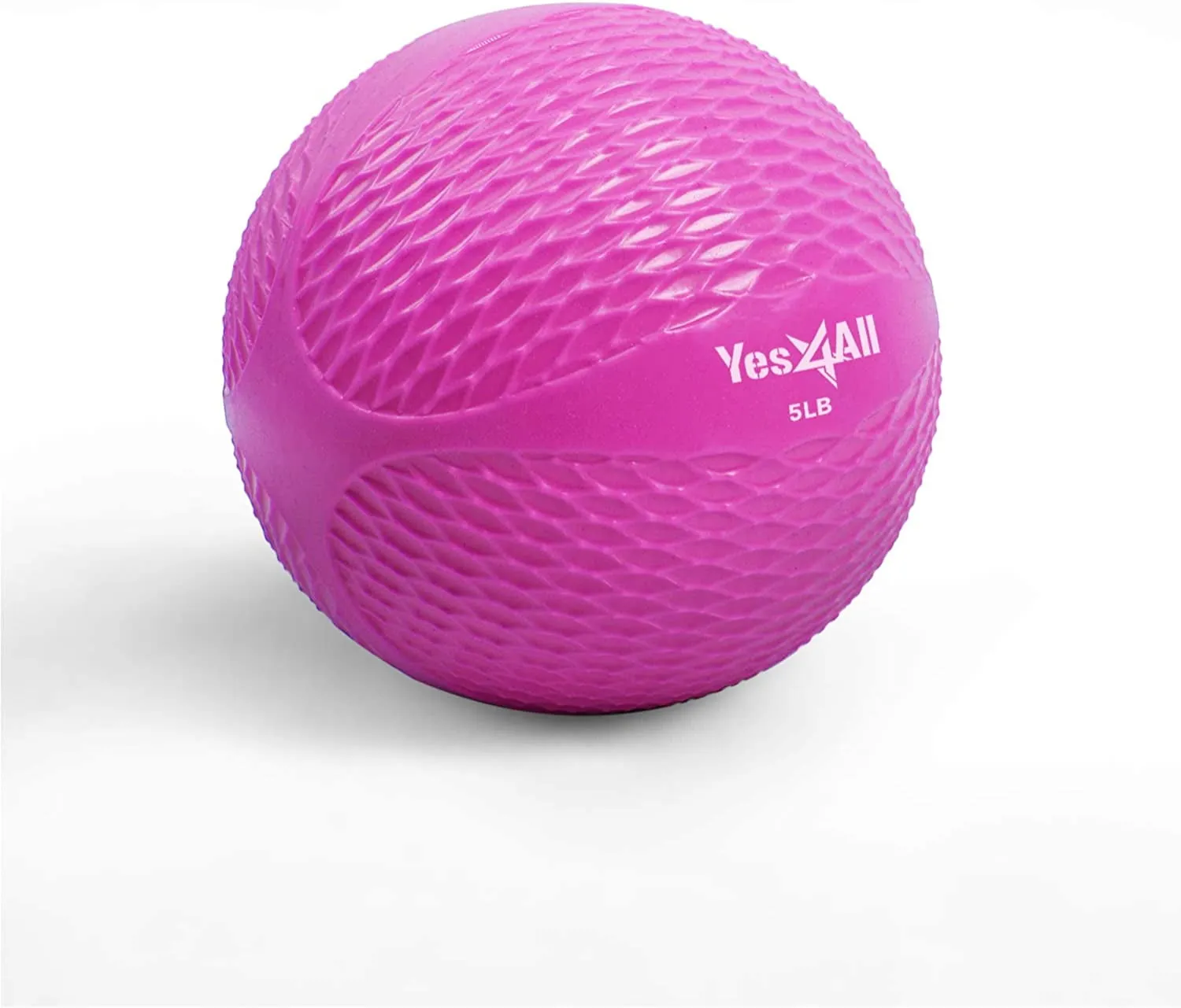 Yes4all Soft Weighted Toning Ball Marble 4lb Green