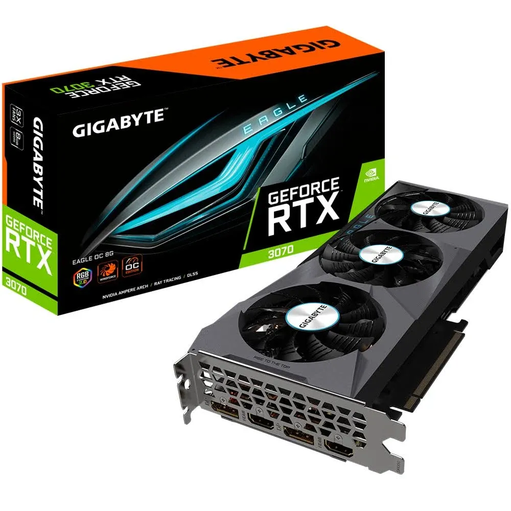 Gigabyte GeForce RTX 3070 EAGLE OC Graphics Card