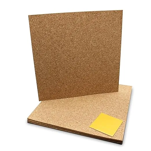 12 x 12 Natural Cork Tiles, PK16