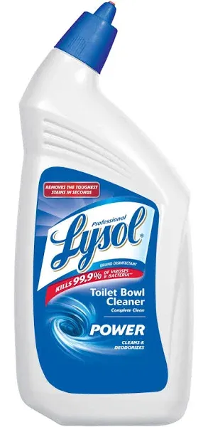 Professional LYSOL Disinfectant Toilet Bowl Cleaner, 32 oz Bottle