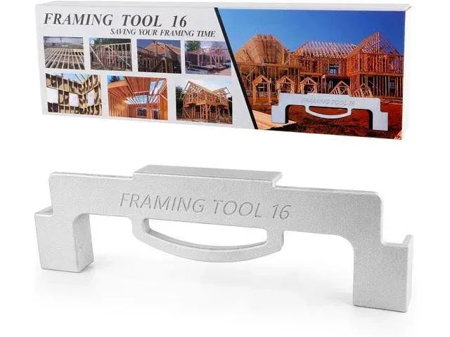 Framing Tools Stud 16 Master 16 Inch On-Center Framing Tool Stud Layout