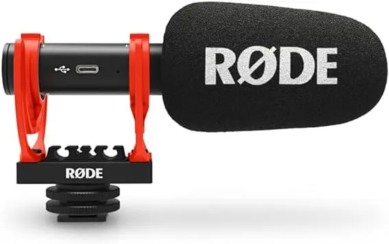 Rode VideoMic GO II Camera-mount Lightweight Directional Microphone