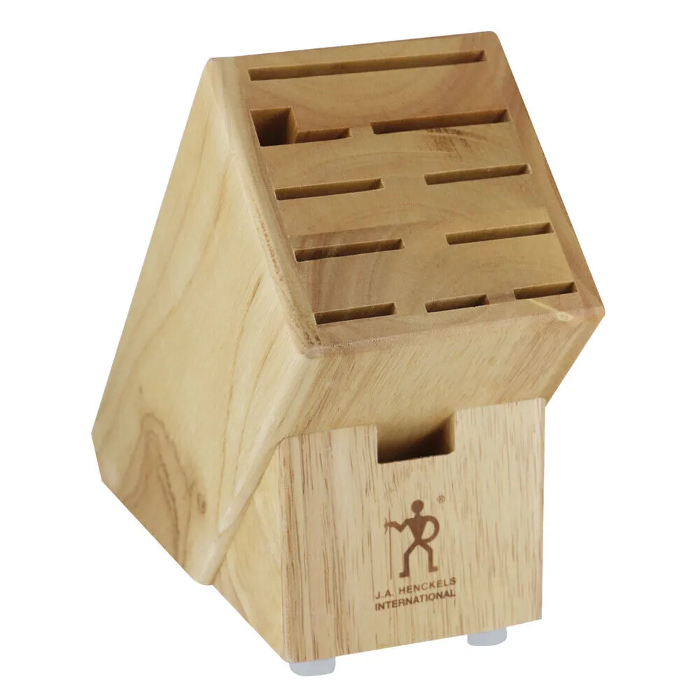 Henckels 11-Slot Hardwood Knife Storage Block