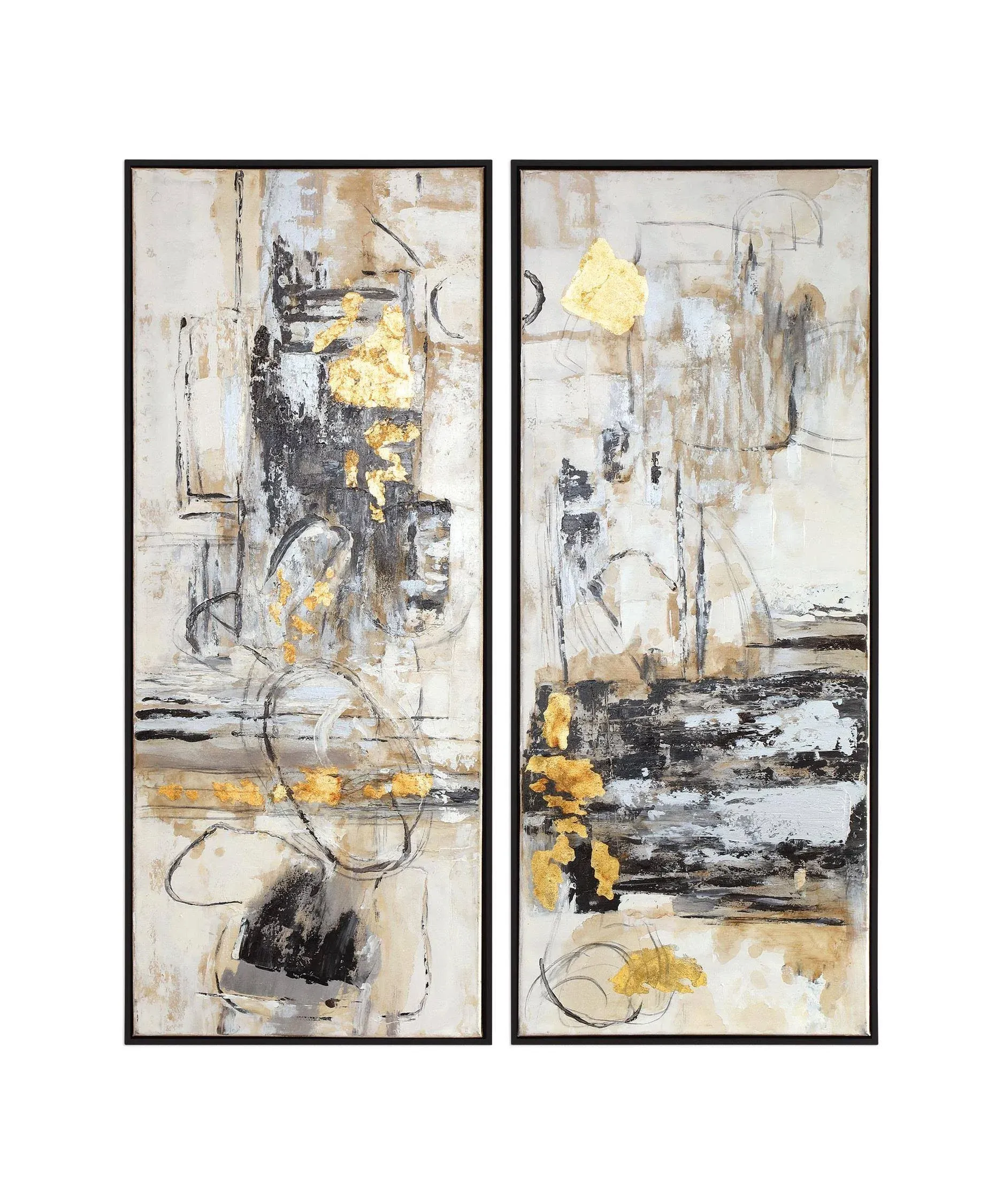 Uttermost Life Scenes Abstract Art (Set of 2)