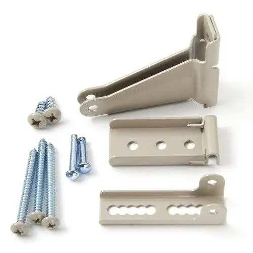 Storm Door Closer Bracket in Sandtone Color