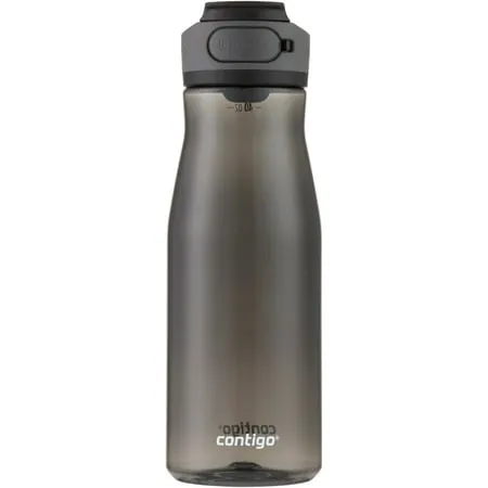 Contigo Cortland Spill-Proof Water Bottle, BPA-Free Plastic Water Bottle with Leak-Proof Lid and Carry Handle, Dishwasher Safe, Spirulina 24oz