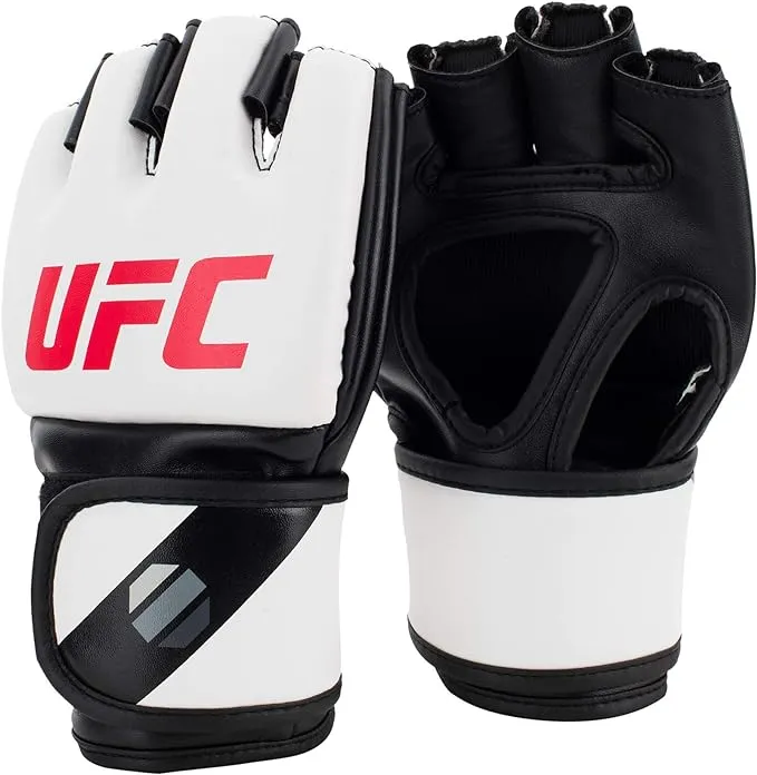 UFC 5oz MMA Martial Arts Training Gloves, Black, Large/X-Large